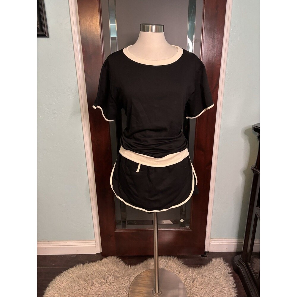 New Women’s Unbranded 2 Piece Top & Skirt Set Size M # 432